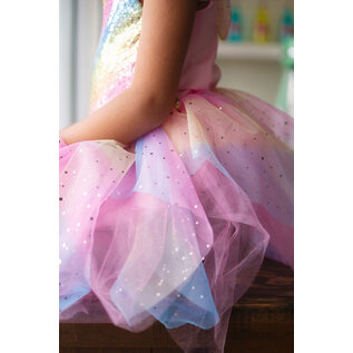 Great Pretenders Rainbow Fairy Dress & Wings Dress Up Costume