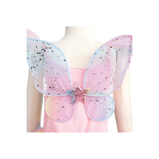 Great Pretenders Rainbow Fairy Dress & Wings Dress Up Costume
