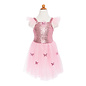 Great Pretenders Pink Sequins Butterfly Dress & Wings Kids Size 5-7 Years