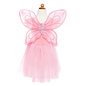 Great Pretenders Pink Sequins Butterfly Dress & Wings Kids Size 5-7 Years