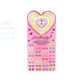 Great Pretenders Heart Sticker Earrings - 30 pairs