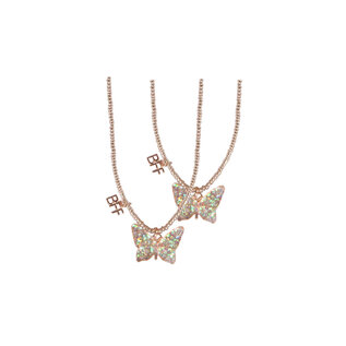 Great Pretenders BFF Butterfly Share & Tear Necklace 2 Piece Set