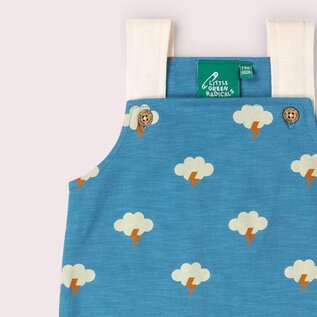 Little Green Radicals All Weather Storytime Dungaree Shorts