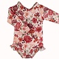 current tyed The 'Harper' Ruffle Rashguard Suit by Current Tyed