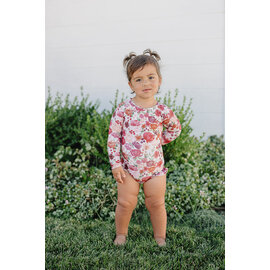 current tyed The 'Harper' Ruffle Rashguard Suit by Current Tyed