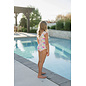 current tyed The 'Isabella' Ruffle Shoulder One Piece Swimsuit
