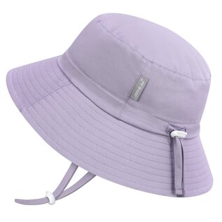 Jan & Jul by Twinklebelle Solid Colour Adjustable Size Cotton Bucket Hat UV Protection by Jan & Jul