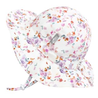 Jan & Jul by Twinklebelle Floral Print Adjustable Size Floppy Sun Hat UV Protection by Jan & Jul