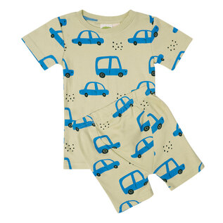 Parade Cars Print Organic Cotton Short PJ Set by Parade