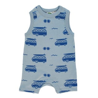 Parade Surf Print Tank Romper by Parade