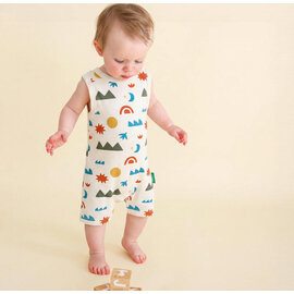 Parade Westcoast Print Tank Romper by Parade