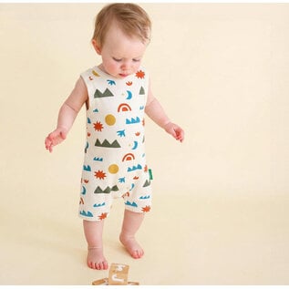 Parade Westcoast Print Tank Romper by Parade