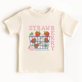 Mugsy's Brand 100% Cotton Strawberry Fields Forever Tee