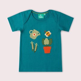 Little Green Radicals Spring Garden Short Sleeve T-Shirt by Little Green Radicals