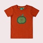 Little Green Radicals Apple a Day Short Sleeve Popper T-Shirt by Little Green Radicals