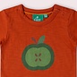 Little Green Radicals Apple a Day Short Sleeve Popper T-Shirt by Little Green Radicals