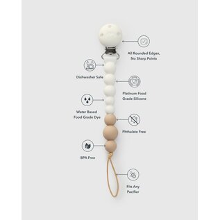 loulou Lollipop Silicone Pacifier Clip by Loulou Lollipop