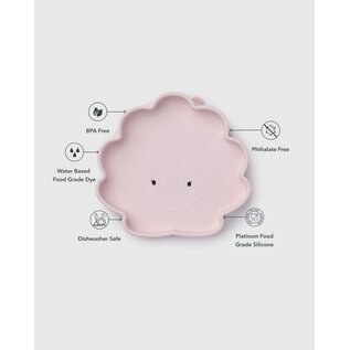 loulou Lollipop Seashell Silicone Snack Plate