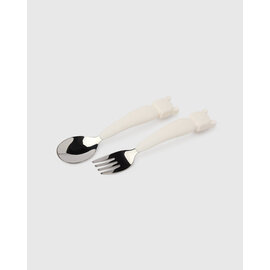 loulou Lollipop Llama Toddler Spoon and Fork Set By Loulou Lollipop