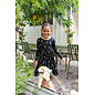 Kyte Baby Midnight Wildflower Print Long Sleeve Bamboo Twirl Dress by Kyte