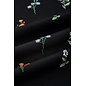 Kyte Baby Midnight Wildflower Print Long Sleeve Bamboo Twirl Dress by Kyte