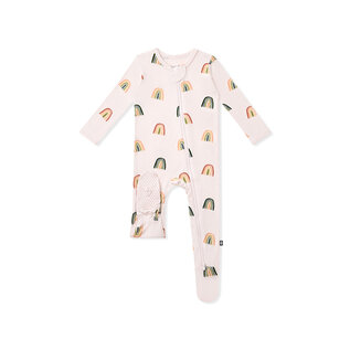 Kyte Baby Retro Rainbow Zippered Footie by Kyte Baby