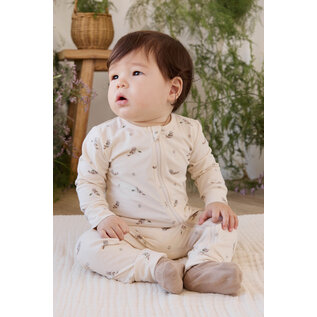 Jamie Kay Otter Buddies Organic Cotton Reese Zip One Piece Romper by Jamie Kay