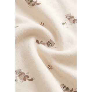 Jamie Kay Otter Buddies Organic Cotton Reese Zip One Piece Romper by Jamie Kay