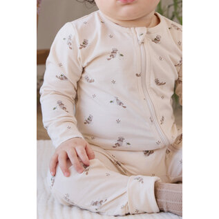 Jamie Kay Otter Buddies Organic Cotton Reese Zip One Piece Romper by Jamie Kay