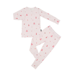 Ballerina Print Bamboo Long Sleeve PJ Set
