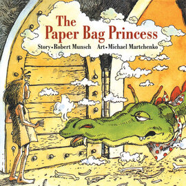 Book The Paper Bag Princess by Robert Munsch Board Book