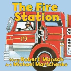 The Fire Station Board Book by Robert Musch