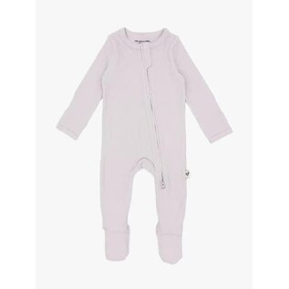 Mila & Co Ribbed Footie Zip by Milana Label