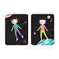 Space Cat Magnetic Play Set Dress Up