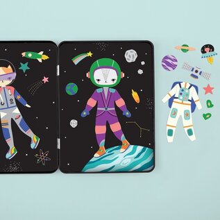 Space Cat Magnetic Play Set Dress Up