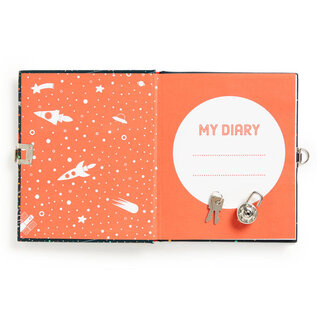 Mudpuppy Solar System Locked Diary