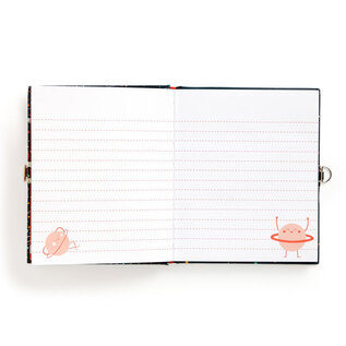 Mudpuppy Solar System Locked Diary