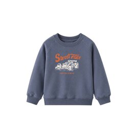 Organic Fleece Crew Neck Sweatshirt Street Race