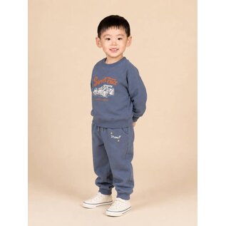 Organic Fleece Crew Neck Sweatshirt Street Race