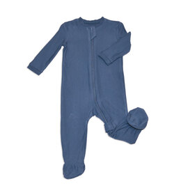 Silkberry Bamboo Fleece Footie with 2 Way Zipper by Silkberry