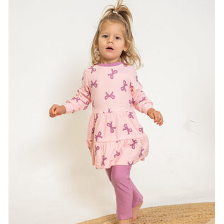 Bamboo Fleece Tiered Dress