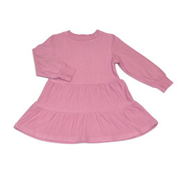 Bamboo Fleece Tiered Dress