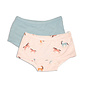 Silkberry Bamboo Girls' Boy Shorts 2-Pack by Silkberry