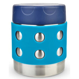Lunchbots 8 oz Stainless Steel Thermal Dots Food Container by Lunchbots