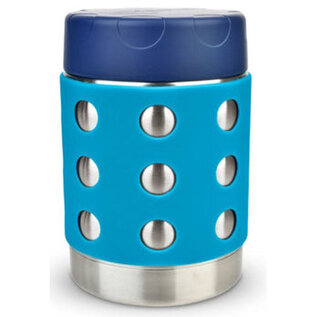 Lunchbots 12 oz Stainless Steel Thermal Dots Food Container by Lunchbots
