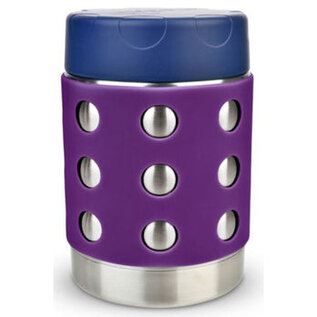 Lunchbots 12 oz Stainless Steel Thermal Dots Food Container by Lunchbots