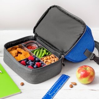 Lunchbots Lunchbots Duplex 2-CompartmentInsulated Lunch Bag