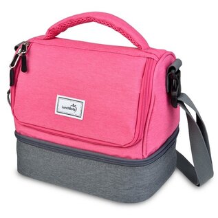 Lunchbots Lunchbots Duplex 2-CompartmentInsulated Lunch Bag