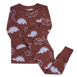 Parade Dinosaurs Print Organic Cotton PJ by Parade