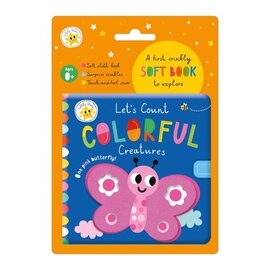 Let's Count Colourful Creatures Cloth Crinkle Book